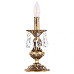 Фото Настольная лампа AL77200L/1-25 GB Bohemia Ivele Crystal