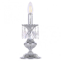 Фото Настольная лампа AL77200L/1-25 Ni Bohemia Ivele Crystal