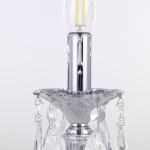 Фото 2 Настольная лампа AL77200L/1-25 Ni Bohemia Ivele Crystal