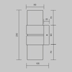 Фото 1 Настенный светильник (бра) Maytoni MOD505WL-L12BS3K