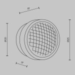 Фото 3 Настенный светильник (бра) Maytoni MOD493WL-L6BSK