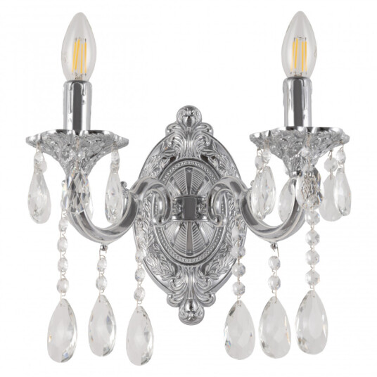 Фото Бра с хрустальными подвесками AL7801B10/2/175 A NW Bohemia Ivele Crystal