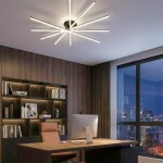 Фото 2 CL203651 TRENT Черный Люстра