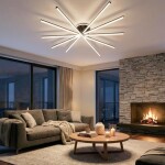 Фото 3 CL203651 TRENT Черный Люстра