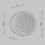 Фото 3 Настенный светильник (бра) Maytoni MOD493WL-L6PTK