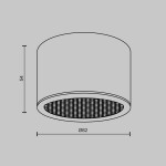 Фото 4 Потолочный светильник Technical C122CL-GX53-B
