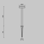 Фото 3 Ландшафтный светильник Outdoor O503FL-L4B3K