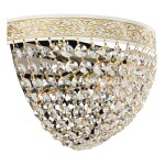 Фото 1 Бра с хрустальными подвесками AL19321B/20OL WMG Bohemia Ivele Crystal