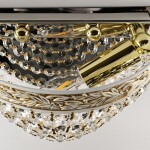 Фото 4 Бра с хрустальными подвесками AL19321B/20OL WMG Bohemia Ivele Crystal