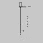 Фото 1 Подвесной светильник Maytoni MOD469PL-L3BS3K