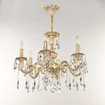 Фото 3 Люстра с хрустальными подвесками AL79101/6/175 A GW Bohemia Ivele Crystal