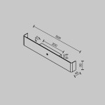 Фото 4 Настенный светильник (бра) Maytoni MOD492WL-L12BK