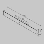 Фото 4 Настенный светильник (бра) Maytoni MOD492WL-L20BK