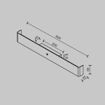 Фото 4 Настенный светильник (бра) Maytoni MOD492WL-L16BK