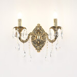 Фото 1 Бра с хрустальными подвесками AL7901B10/2/175 B GB Bohemia Ivele Crystal