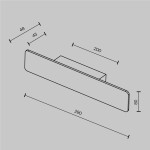 Фото 2 Настенный светильник (бра) Technical C80WL-10W3K-B