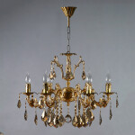 Фото 2118/6 AB Honey Leaf Люстра