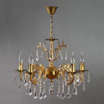 Фото 2 2118/5 AB Leaf crystal Люстра