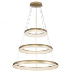 Фото 2 CL730A152S Юпитер Золото Смарт Люстра