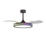 Фото 1 8728 Люстра потолочная-вентилятор RAFAGA