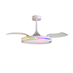 Фото 8727 Люстра потолочная-вентилятор RAFAGA