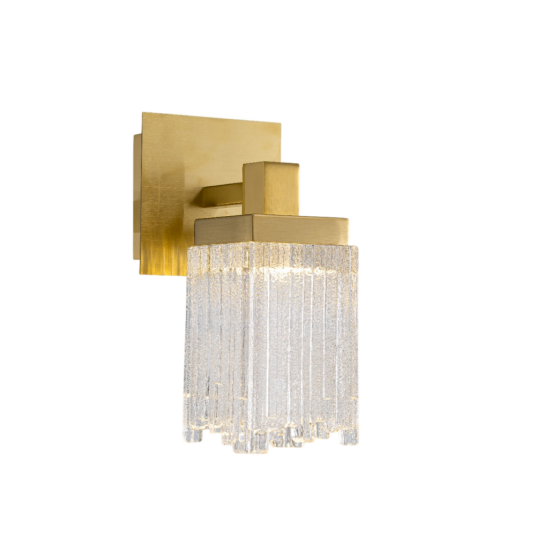 Фото Настенный светильник MB25020403-1A2 Satin gold, LED/6.4W, 3000K dimmable
