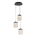 Фото Подвесной светильник MD25020403-3A1 Matt black, LED/16.4W, 3000K dimmable