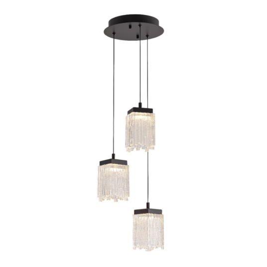 Фото Подвесной светильник MD25020403-3A1 Matt black, LED/16.4W, 3000K dimmable