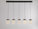 Фото 1 Подвесной светильник MD25020403-5B1 Matt black, LED/25.4W, 3000K dimmable
