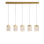 Фото Подвесной светильник MD25020403-5B2 Satin gold, LED/25.4W, 3000K dimmable