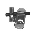 Фото 1 Настенный светильник 7312W black/smoky