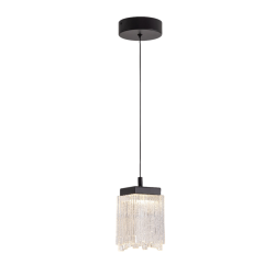 Фото Подвесной светильник MD25020403-1A1 Matt black, LED/6.4W, 3000K dimmable