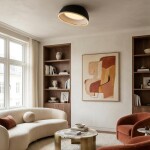 Фото CL736151 FLOOM Черный+Золото Светильник Потолочный