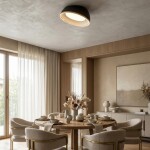 Фото 18 CL736151 FLOOM Черный+Золото Светильник Потолочный