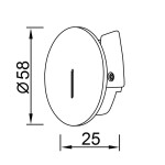 Фото 1 9290 Встраиваемый светильник SOTAVENTO