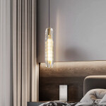 Фото 3 Подвесной светильник MT8851-1H bronze/clear 