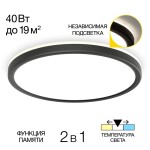 Фото 5 CL738321VL Бейсик Лайн Черный Св-к Накл. LED 40W*Мульти