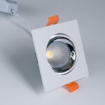 Фото 1 CLD001KNW1 Альфа Бел+Хром Св-к Встр. LED 7W*3500K