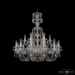 Фото 3 Люстра хрустальная 1402/12+6/300/XL-90 G