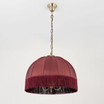 Фото 4 CL407133 Базель Красный Св-к Люстра