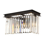 Фото 2 Настенный светильник Odeon 2A black/clear