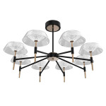 Фото 3 Люстра MD21001018-8A black/gold