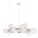 Фото 3 Люстра Crystal Lux AGATA SP15 V2 CHROME/TRANSPARENTE
