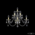 Фото 1 Бра хрустальные 1402B/3+2+1/240/XL G Bohemia Ivele Crystal