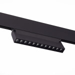 Фото 2 ST364.436.12 Магнитный трековый светильник Черный LED 1*12W 3000K 1 009Lm Ra>90 36° IP20 L219xW22xH1 SKYLINE 48