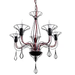 Фото Подвесная люстра Arte Lamp ARTEFACT A3225LM-5BK