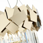 Фото 1 SL1232.203.06 Светильник подвесной ST-Luce Золотистый/Прозрачный, Золотистый E14 6*60W CASERTA