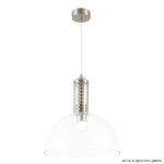 Фото 4 Светильник подвесной Crystal Lux ANGELINA SP1 NICKEL