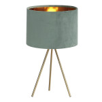 Фото SL6242.704.01 Прикроватная лампа ST-Luce Золотистый/Зеленый E27 1*40W ФУЭГО