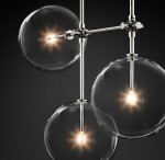 Фото 1 Потолочный светильник Globe Mobile 7A chrome